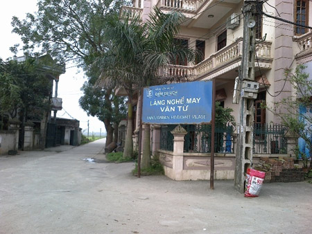 làng nghề may vest truyền thống