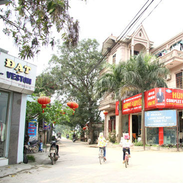 làng nghề may comple Vân từ